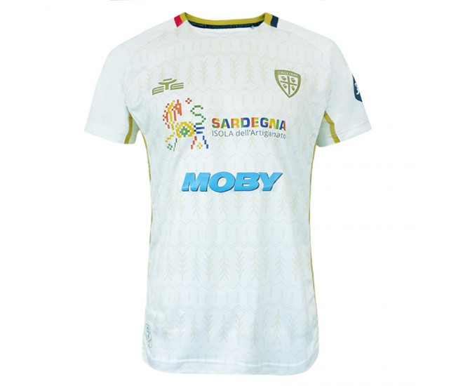 Cagliari Calcio Mens Away Soccer Jersey 2024