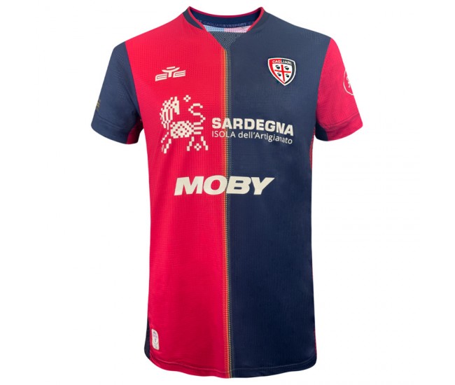 Cagliari Calcio Mens Home Soccer Jersey 2024