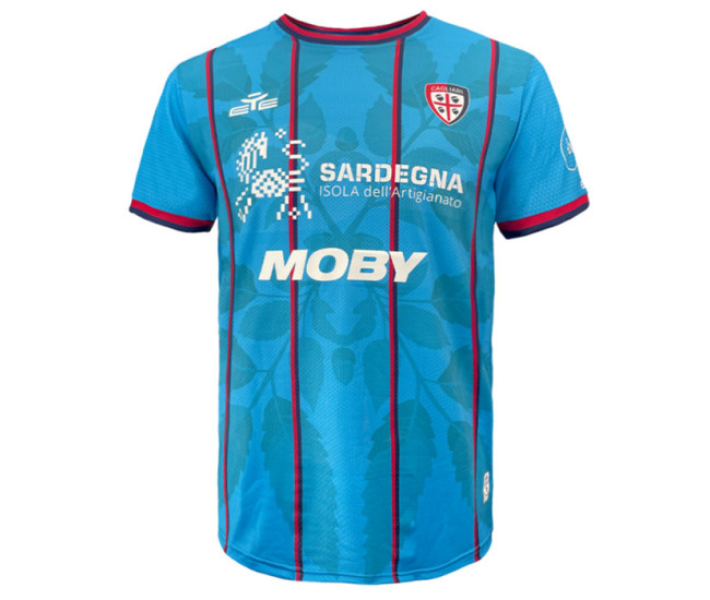 Cagliari Calcio Mens Third Soccer Jersey 2025