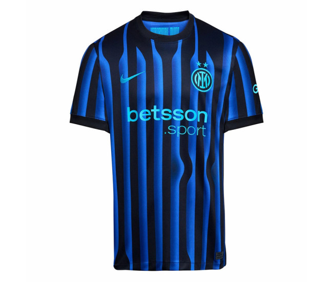 Inter Milan Mens Home Soccer Jersey 2025