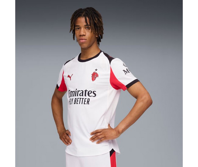 AC Milan Mens Away Authentic Soccer Jersey 2025