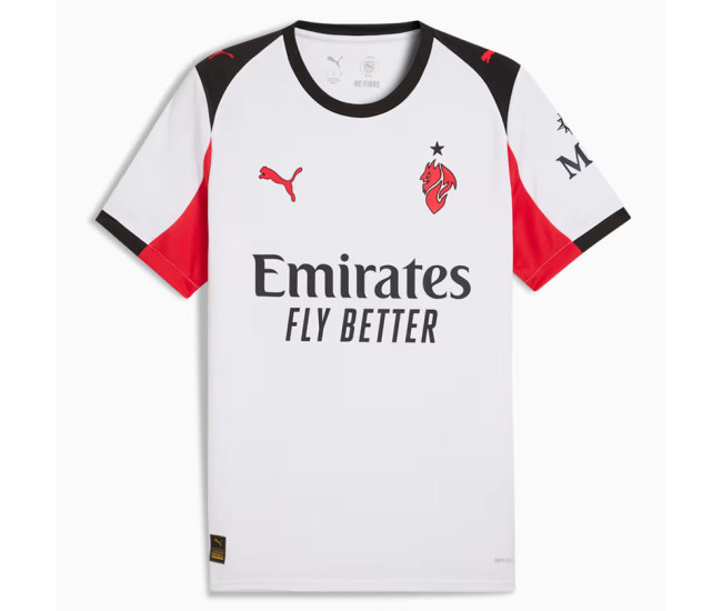 AC Milan Mens Away Soccer Jersey 2025
