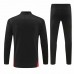 AC Milan Black Training Technical Soccer Tracksuit 2024