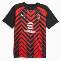 AC Milan Mens Pre Match Soccer Jersey 2023