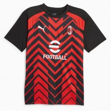 AC Milan Mens Pre Match Soccer Jersey 2023