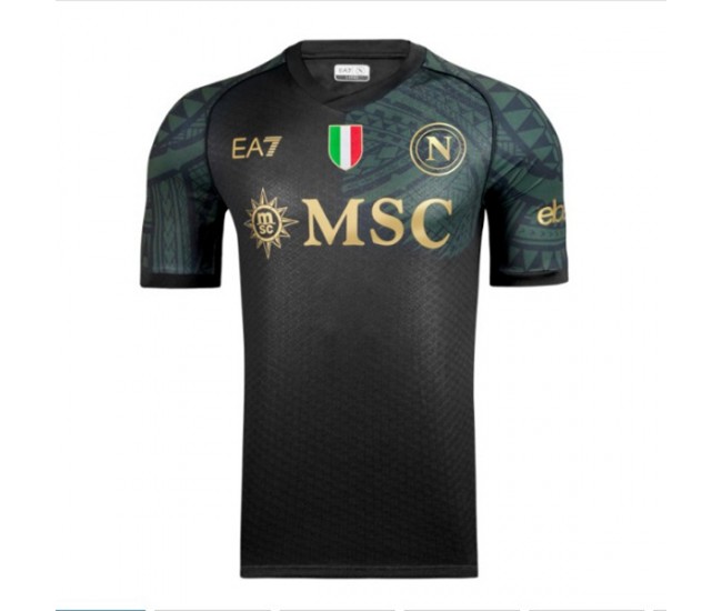 SSC Napoli Mens Third Soccer Jersey 2023