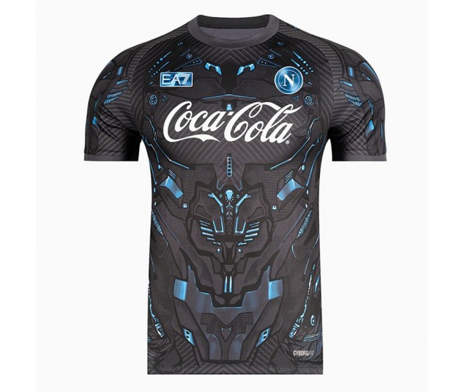 SSC Napoli Mens Ebony Training Jersey 2025
