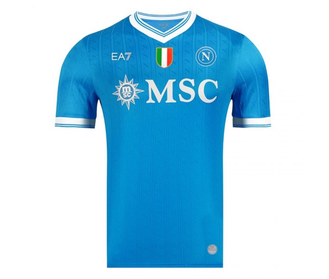 SSC Napoli Mens Home Soccer Jersey 2025