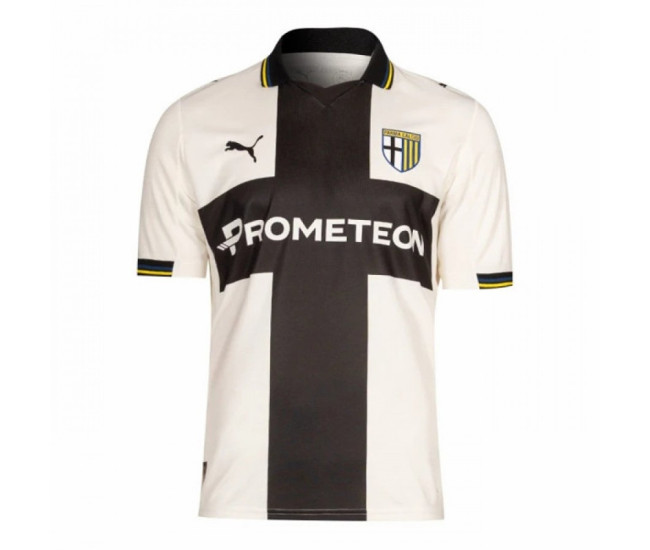 Parma Calcio 1913 Mens Home Soccer Jersey 2025