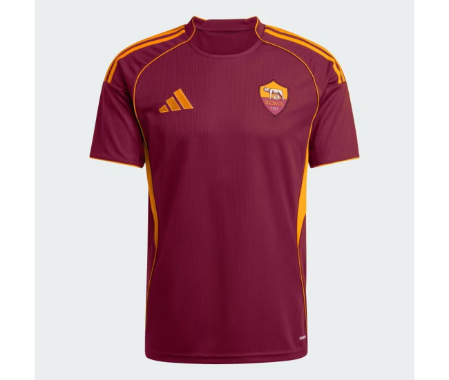 AS Roma Mens Home Soccer Jersey 2025