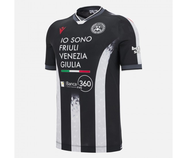 Udinese Calcio Mens Home Soccer Jersey 2025