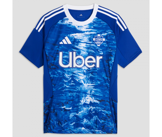 Como 1907 Mens Home Soccer Jersey 2025