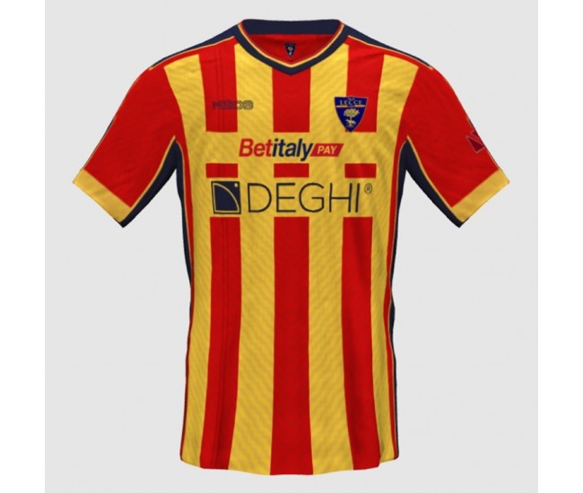 US Lecce Mens Home Soccer Jersey 2024