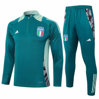 Italy Green Training Technical Soccer Tracksuit 2024