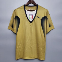 Italy Men Buffon Retro Soccer Jersey 2006