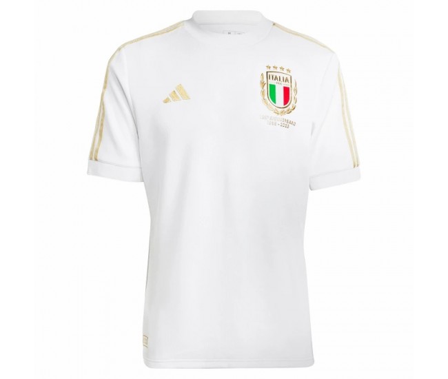 Italy Mens FIGC 125 Anniversary Soccer Jersey 