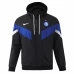 Giacca antivento con cappuccio Inter Milan Uomo 24-25