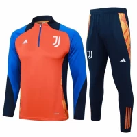 Tuta da calcio tecnica da allenamento arancione da uomo Juventus 2024-25