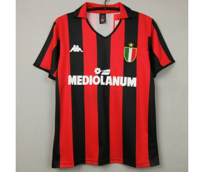 Maglia retrò AC Milan Home 1988-1990