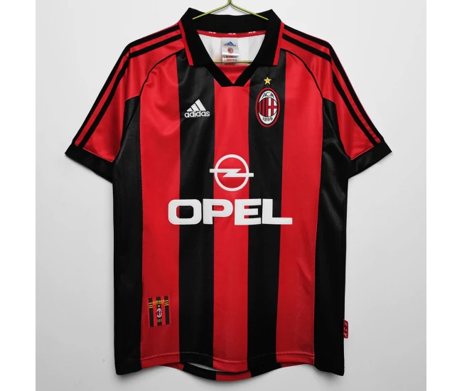 Maglia retrò Home AC Milan 1998-1999