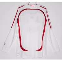 Maglia retrò da trasferta a maniche lunghe AC Milan 2006-2007