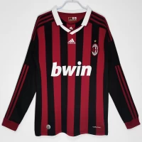 Maglia retrò a maniche lunghe AC Milan Home 2009-2010