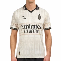 Maglia autentica da uomo AC Milan X Pleasures 23-24